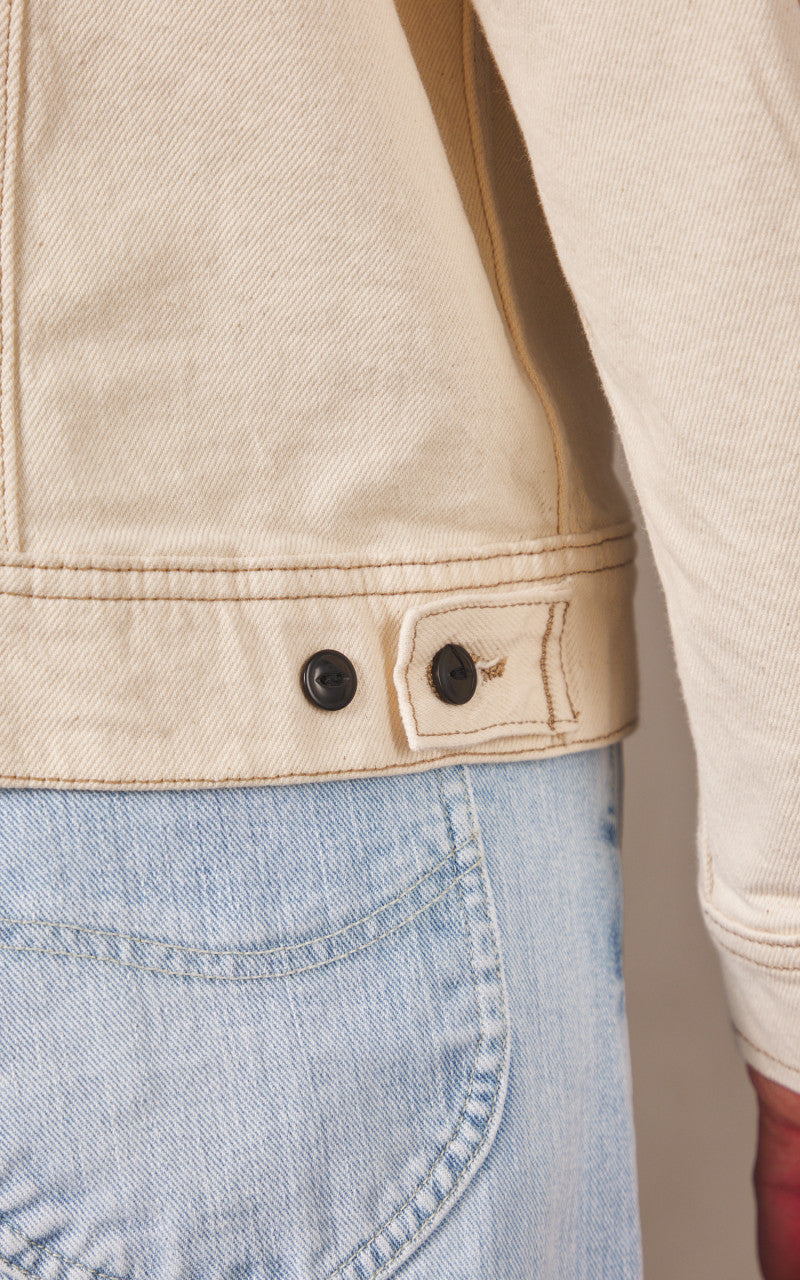 Lee Relaxed Rider Jacket Off White