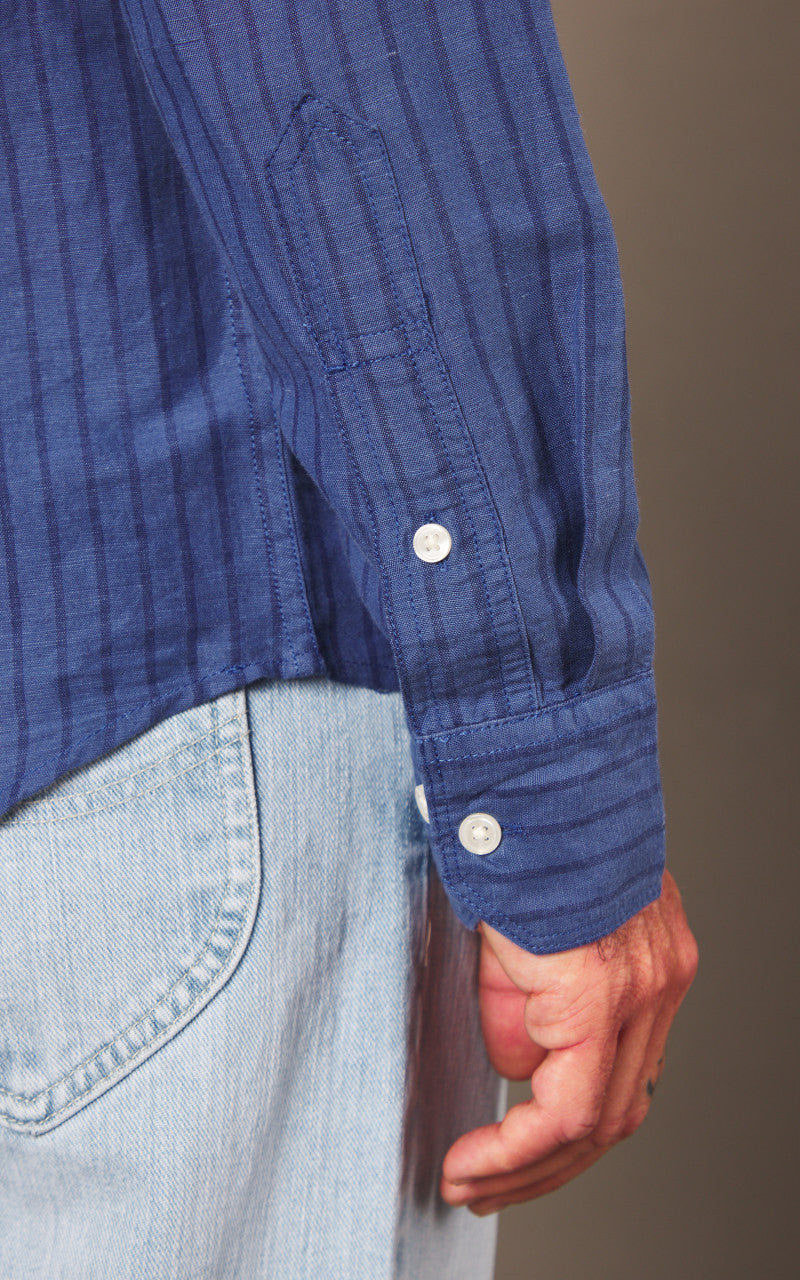 Lee Leesure Shirt Medieval Blue