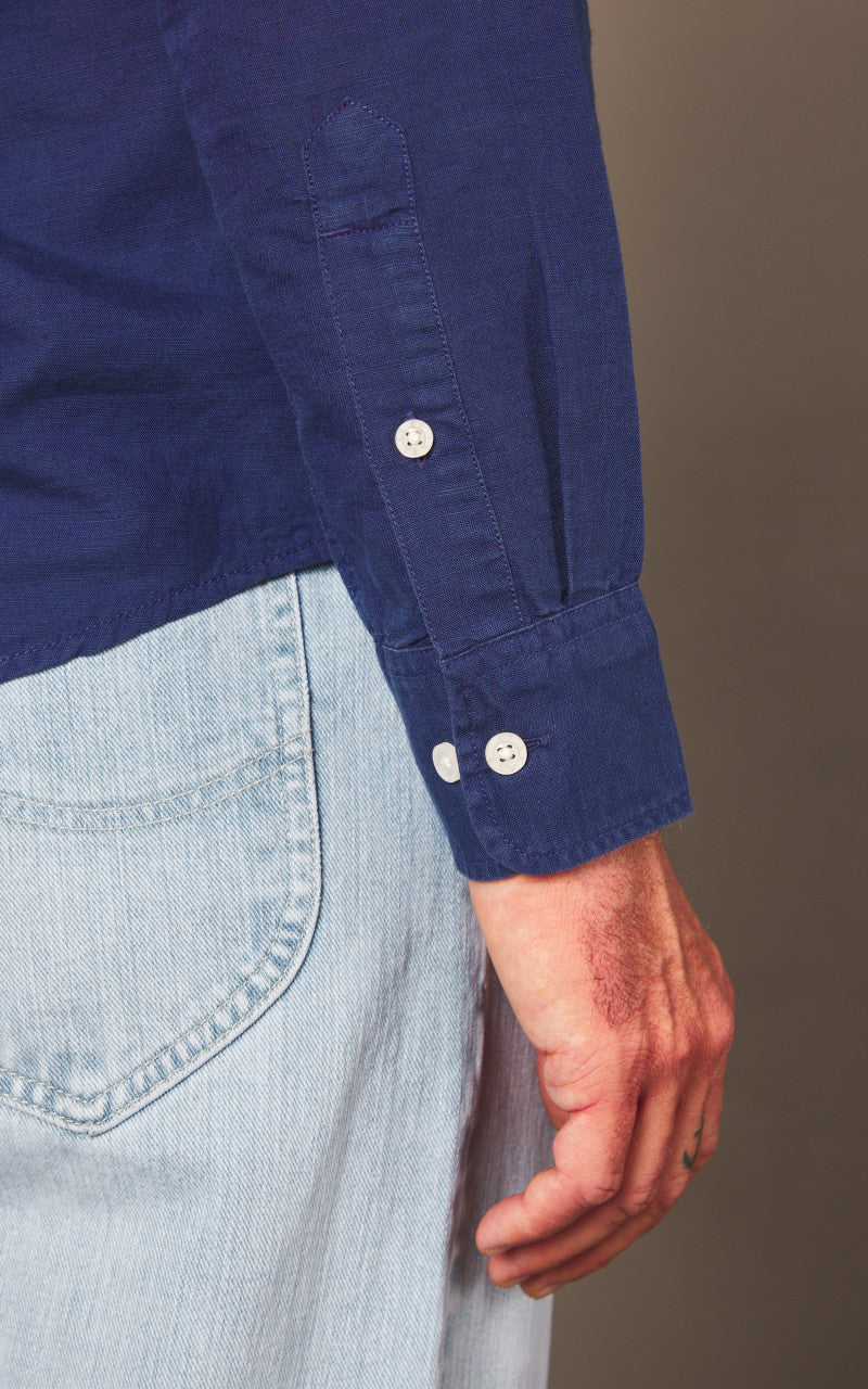 Lee Patch Shirt Medieval Blue