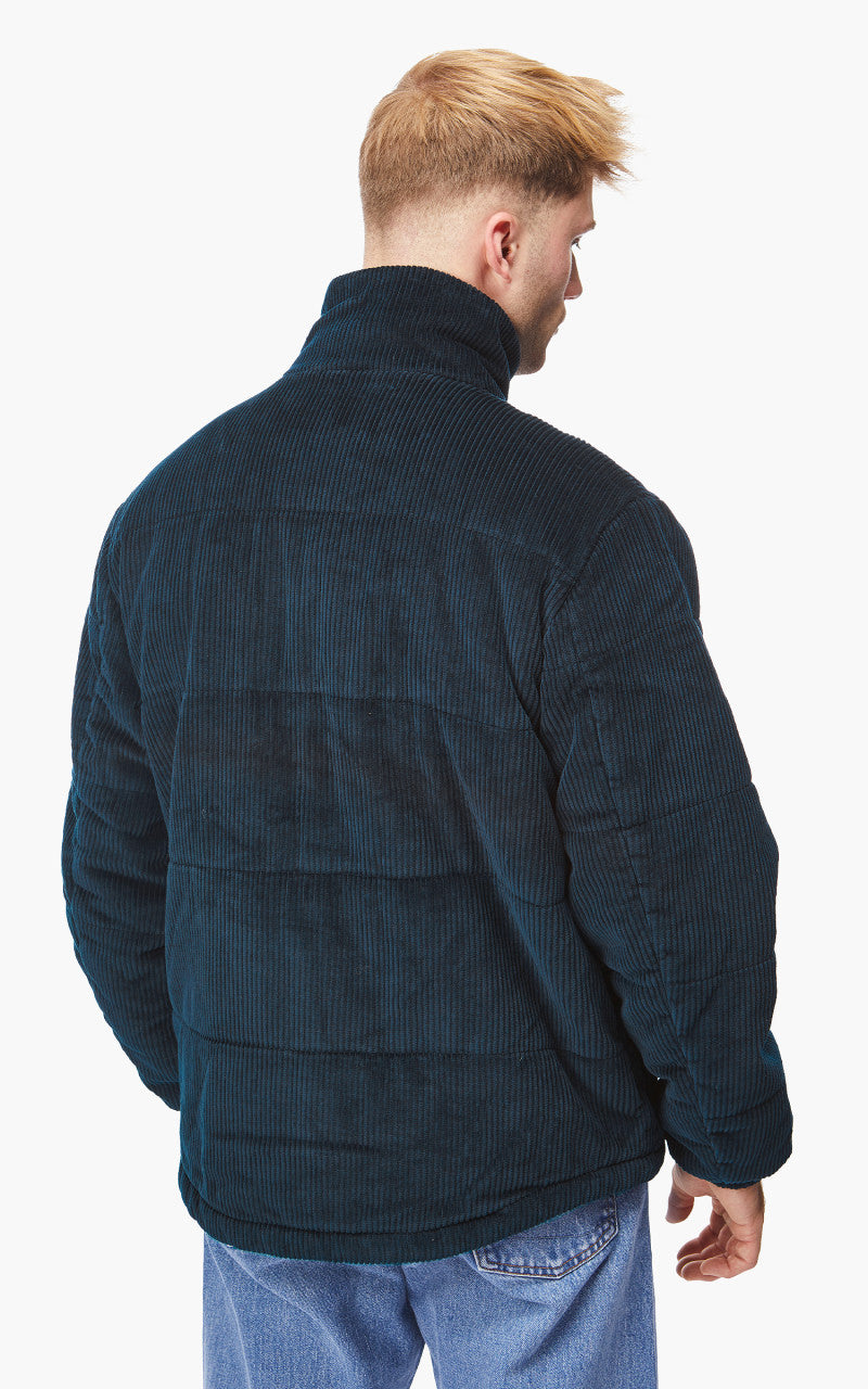 Lee Cord Puffer Jacket Sky Captain