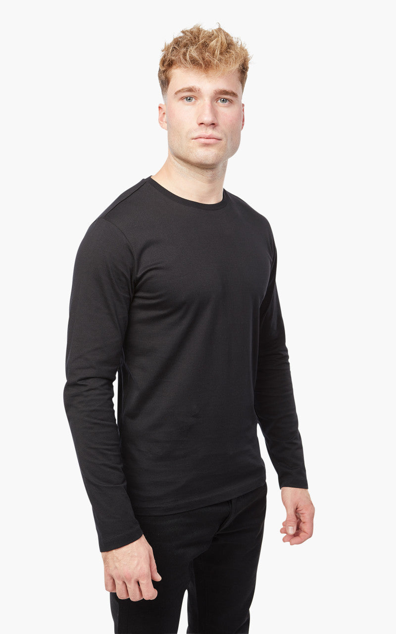 Lee Twin Pack Crew Long Sleeve Black & White