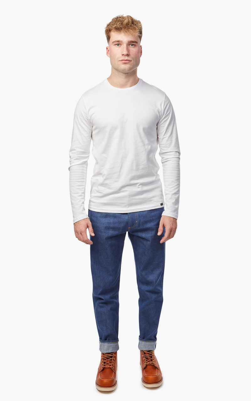 Lee Twin Pack Crew Long Sleeve Black & White