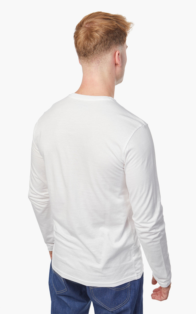 Lee Twin Pack Crew Long Sleeve Black & White