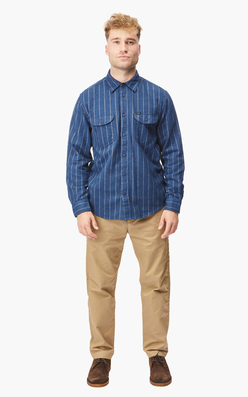 Lee Worker Shirt Marine