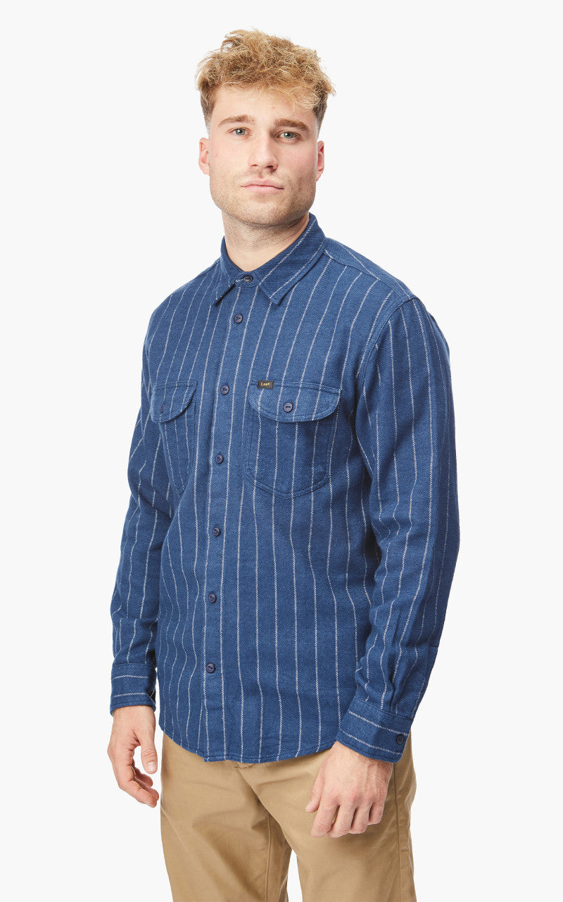 Lee Worker Shirt Marine