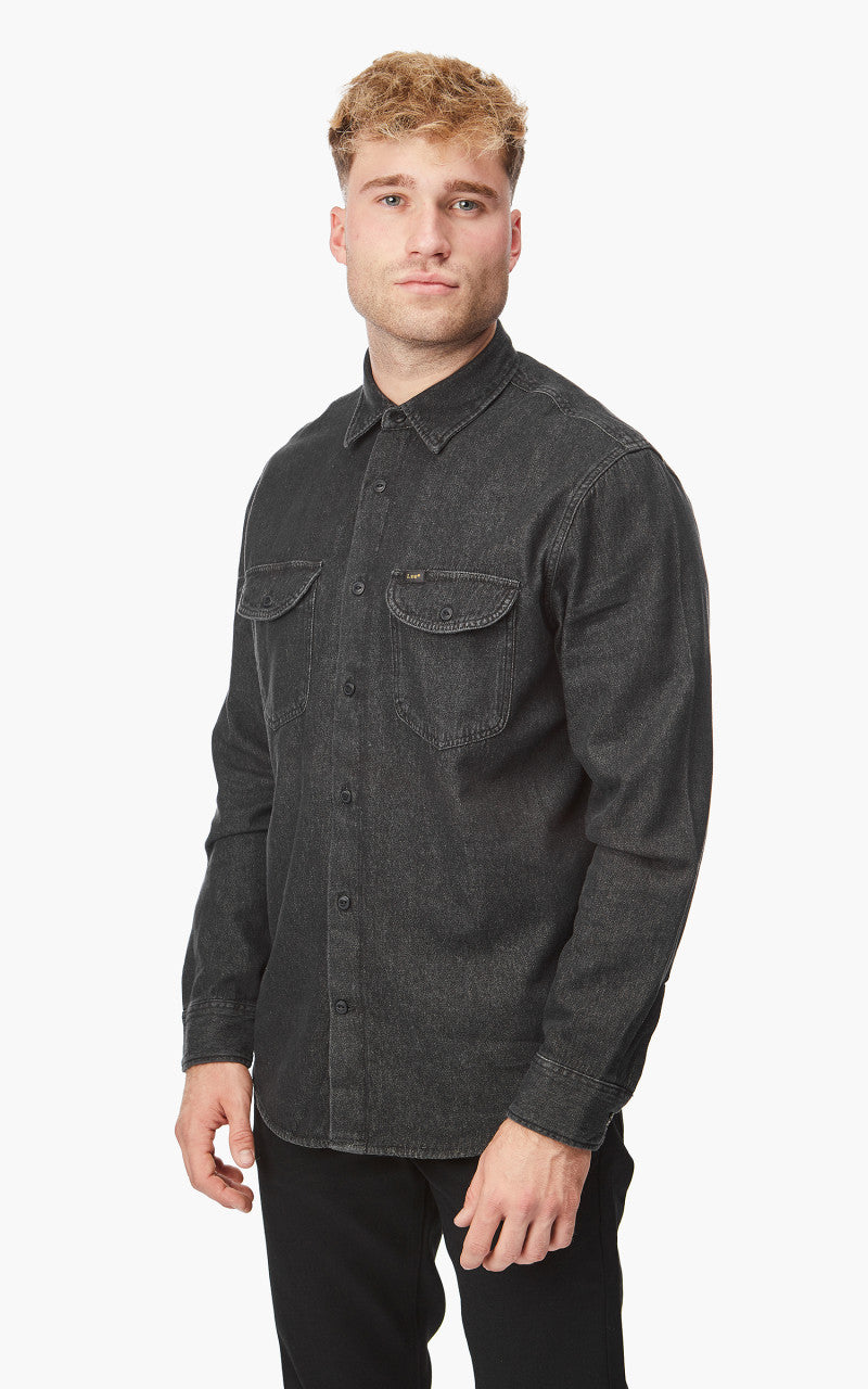 Lee Worker Shirt Union-Black