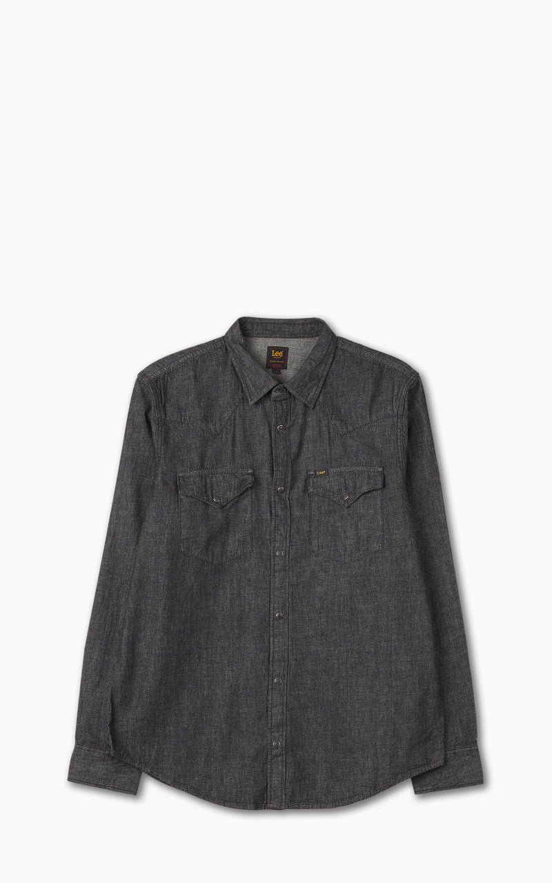 Lee Regular Western Shirt Washed Black