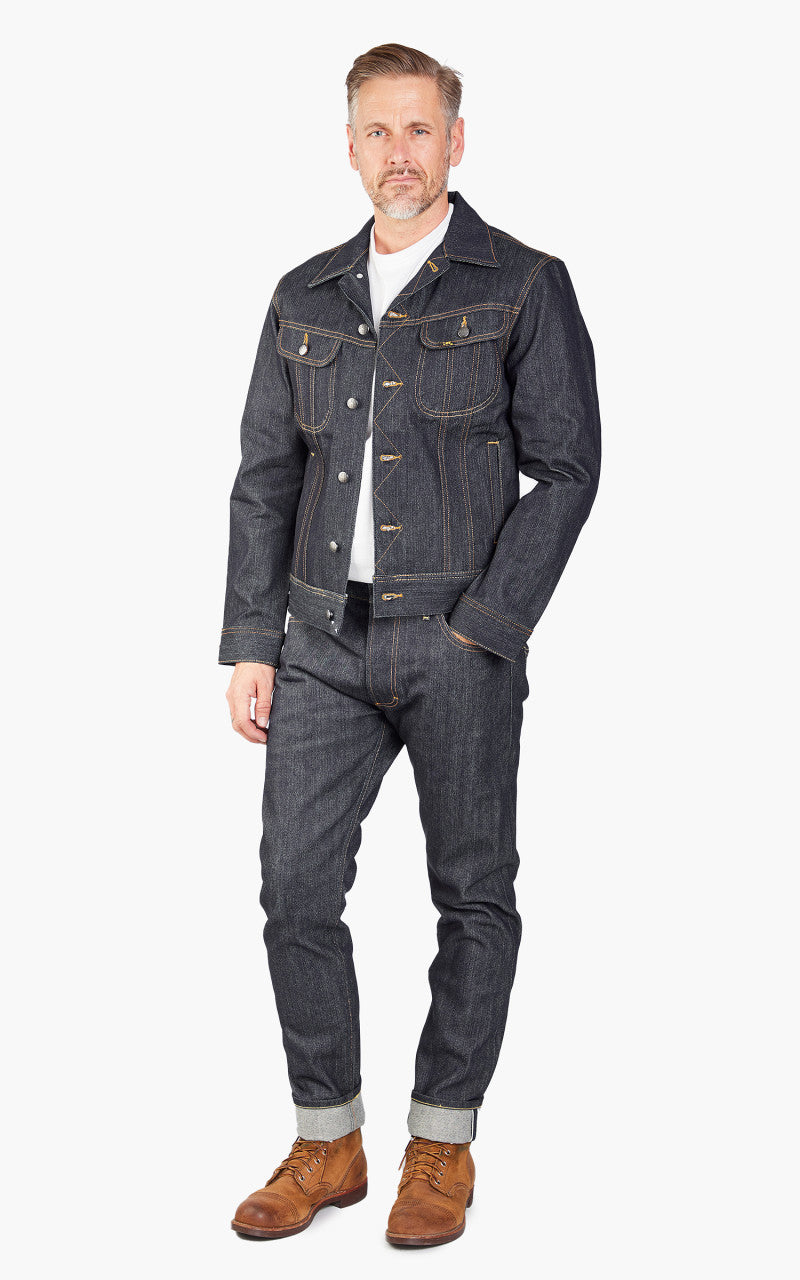 Lee 101 101 Rider Jacket Dry Indigo 15oz