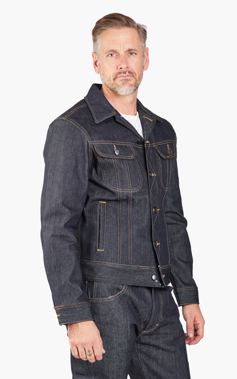 Lee 101 101 Rider Jacket Dry Indigo 15oz
