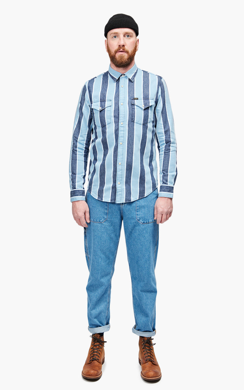 Lee Clean Western Shirt Indigo