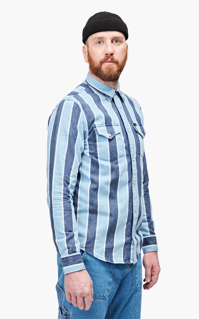 Lee Clean Western Shirt Indigo