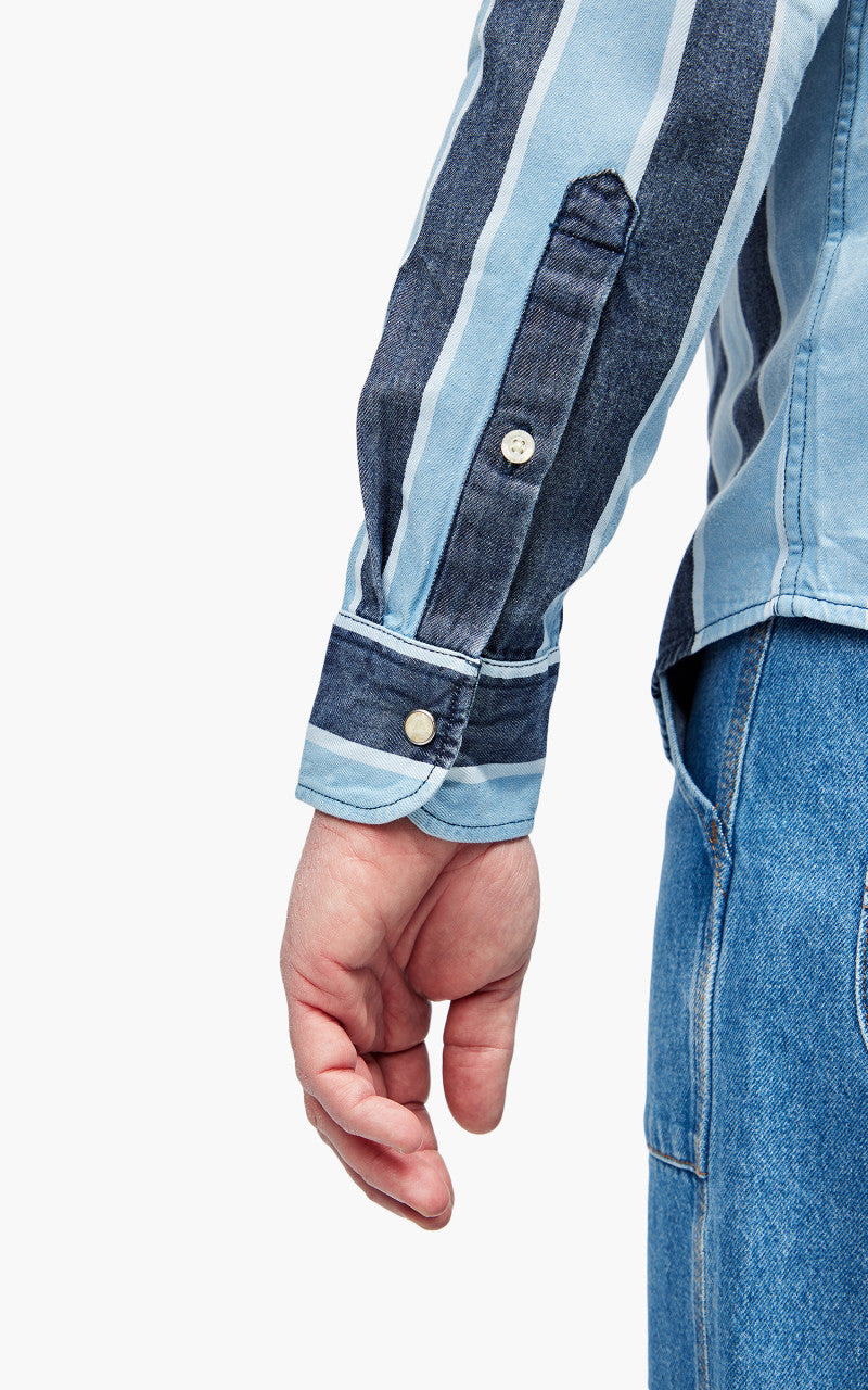 Lee Clean Western Shirt Indigo