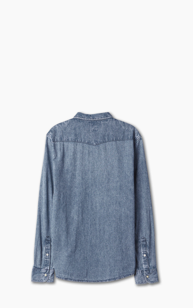 Lee Regular Western Shirt Prep Blue