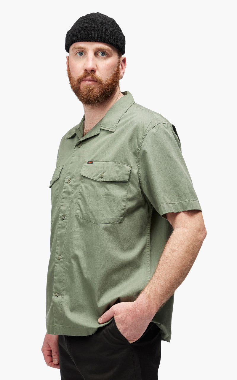Lee Short Sleeve Chetopa Shirt Fort Green
