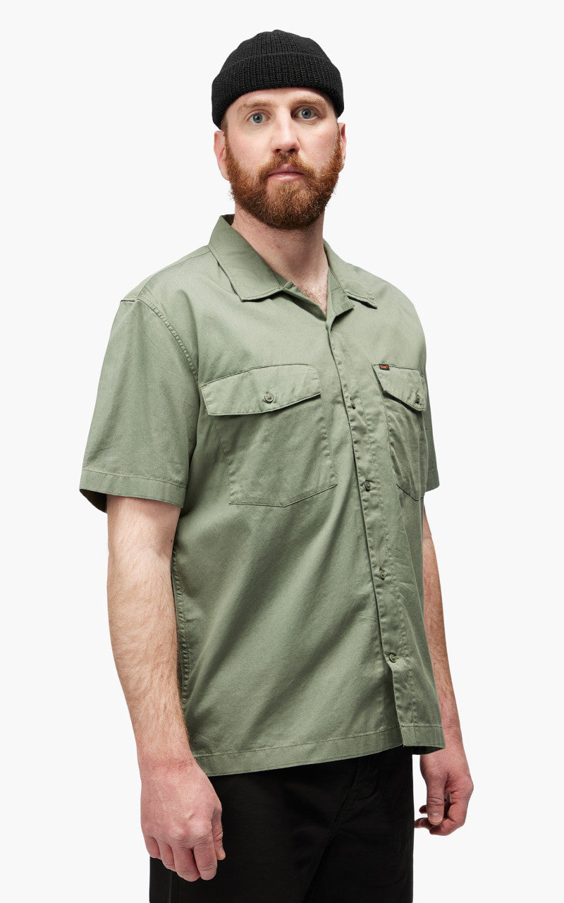 Lee Short Sleeve Chetopa Shirt Fort Green
