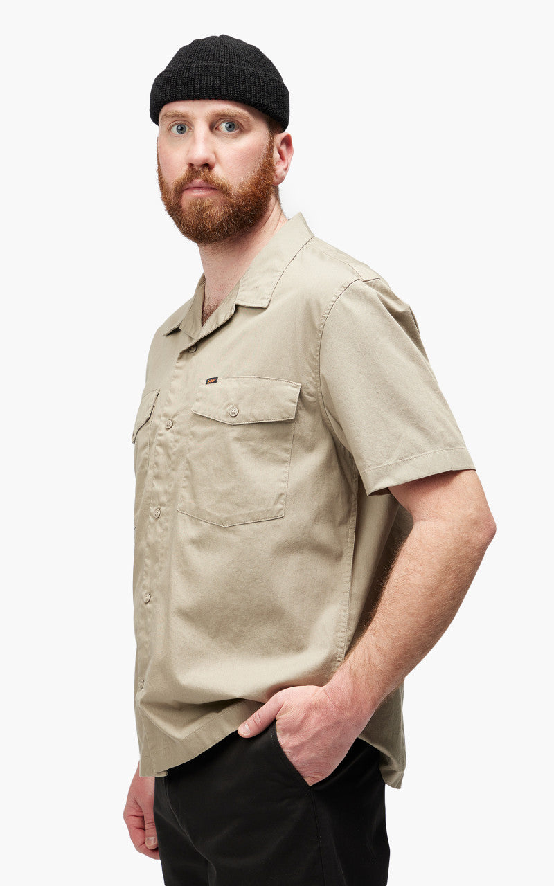 Lee Short Sleeve Chetopa Shirt Mushroom