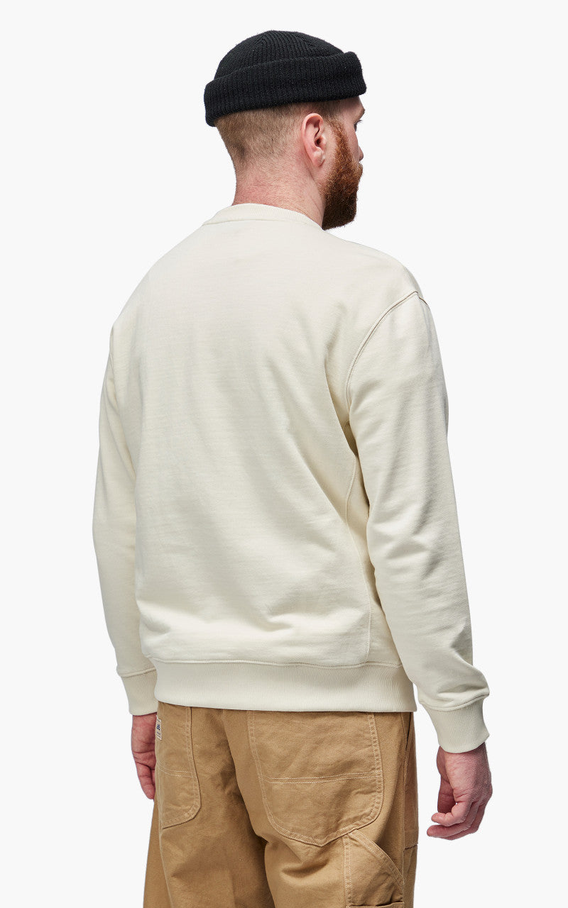 Lee Plain Crew Sweatshirt Ecru