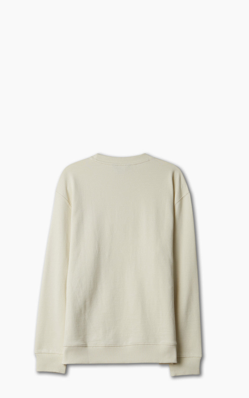 Lee Plain Crew Sweatshirt Ecru