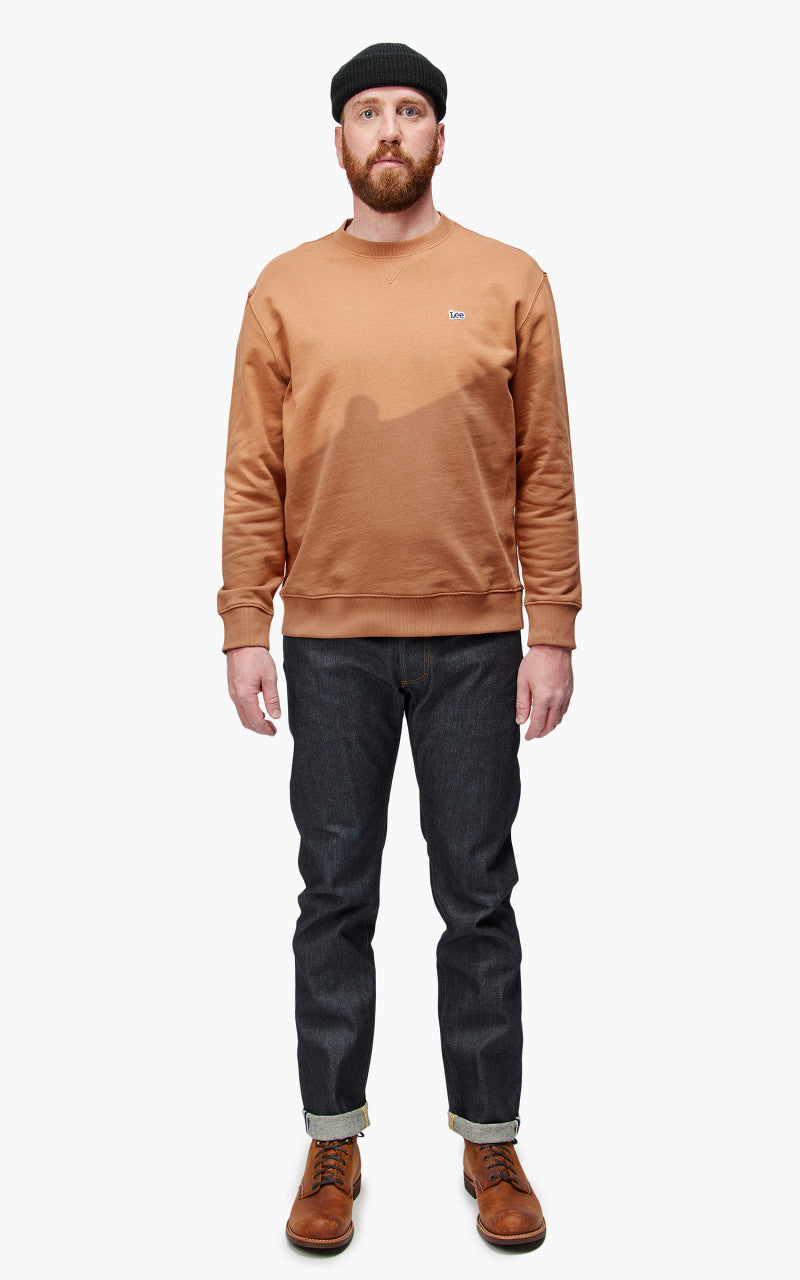 Lee Plain Crew Sweatshirt Cider