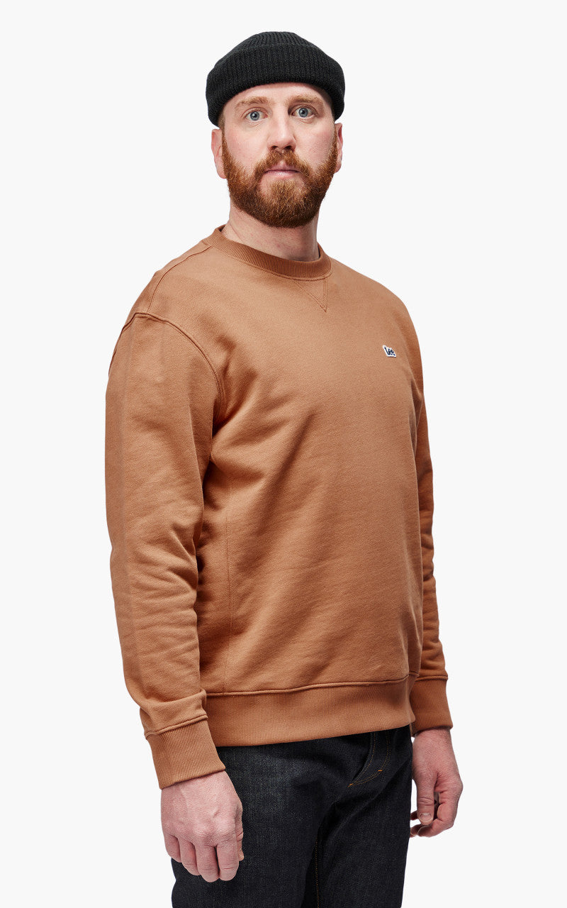Lee Plain Crew Sweatshirt Cider