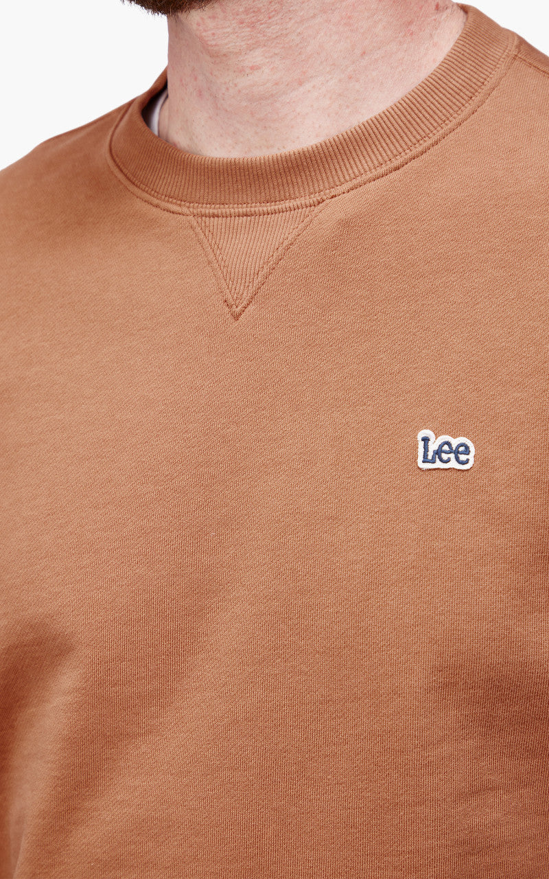 Lee Plain Crew Sweatshirt Cider