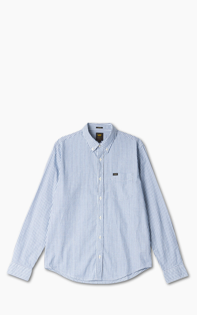 Lee Button Down Shirt Anthem Blue