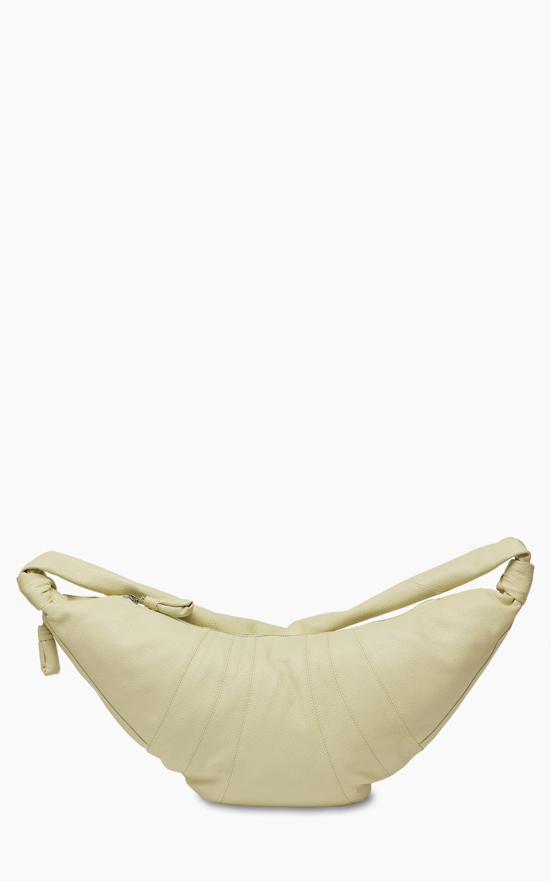 Lemaire Large Croissant Bag Grained Leather Dusty Yellow