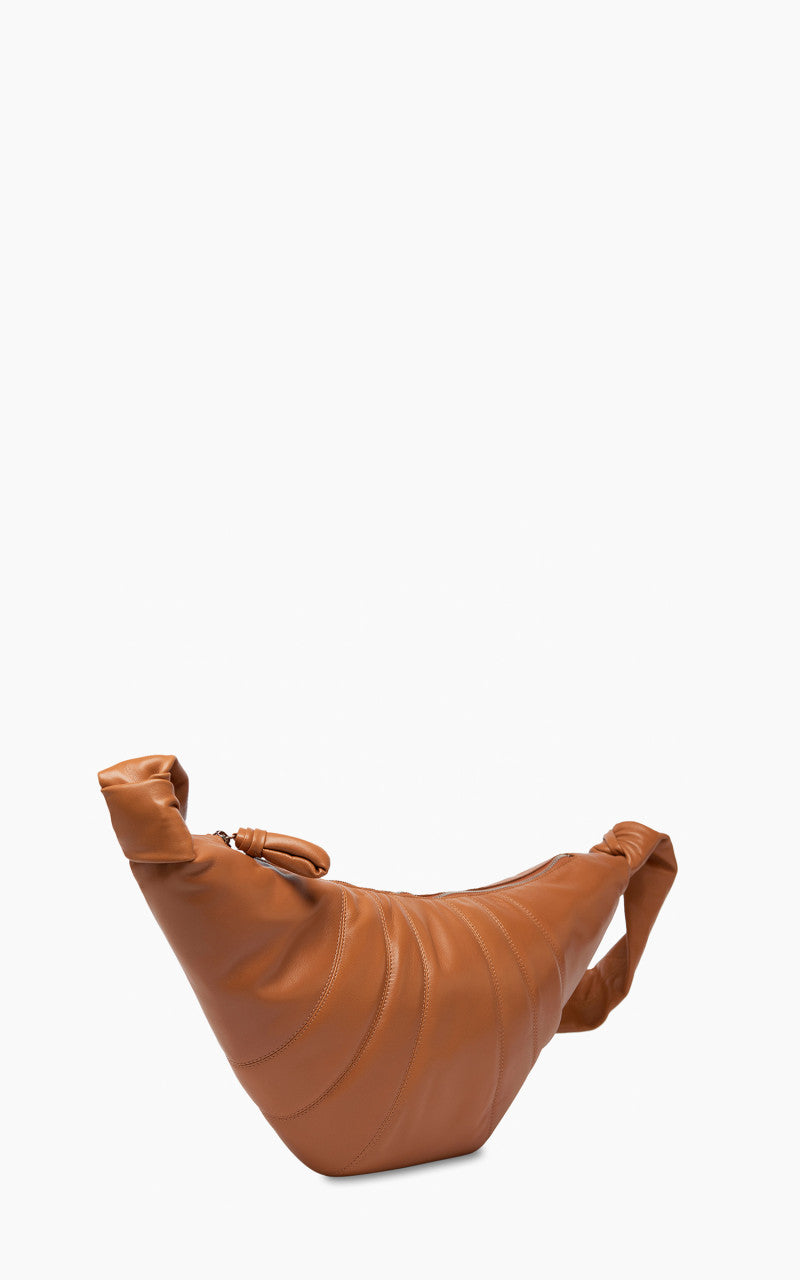 Lemaire Medium Croissant Bag Nappa Leather Sugar Brown