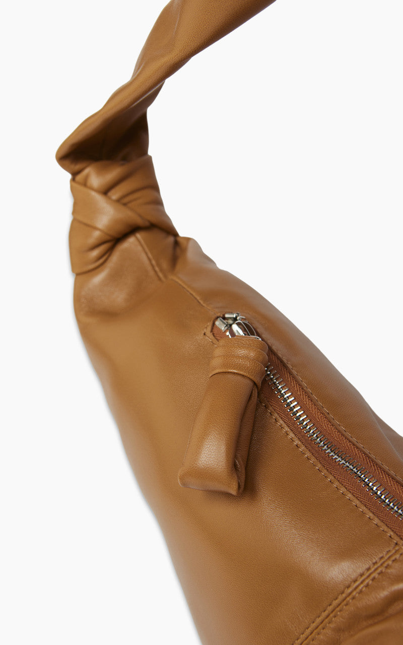 Lemaire Large Croissant Bag Nappa Leather Sugar Brown