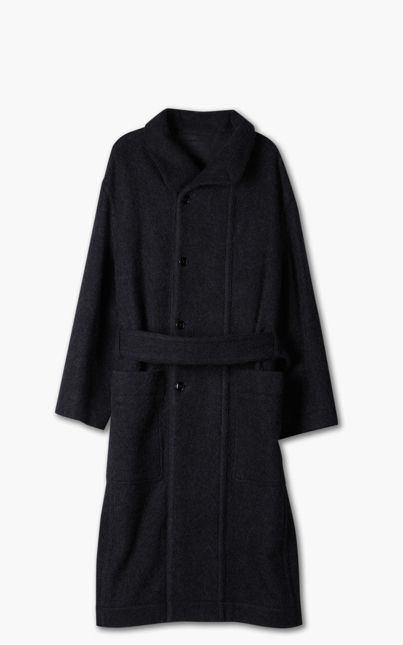 Lemaire Bathrobe Coat Black