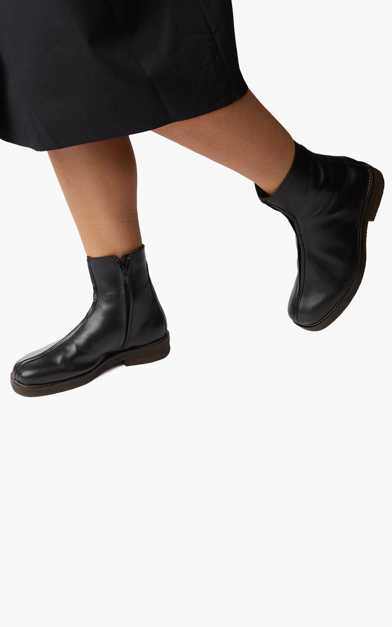 Lemaire Leather Boots Black