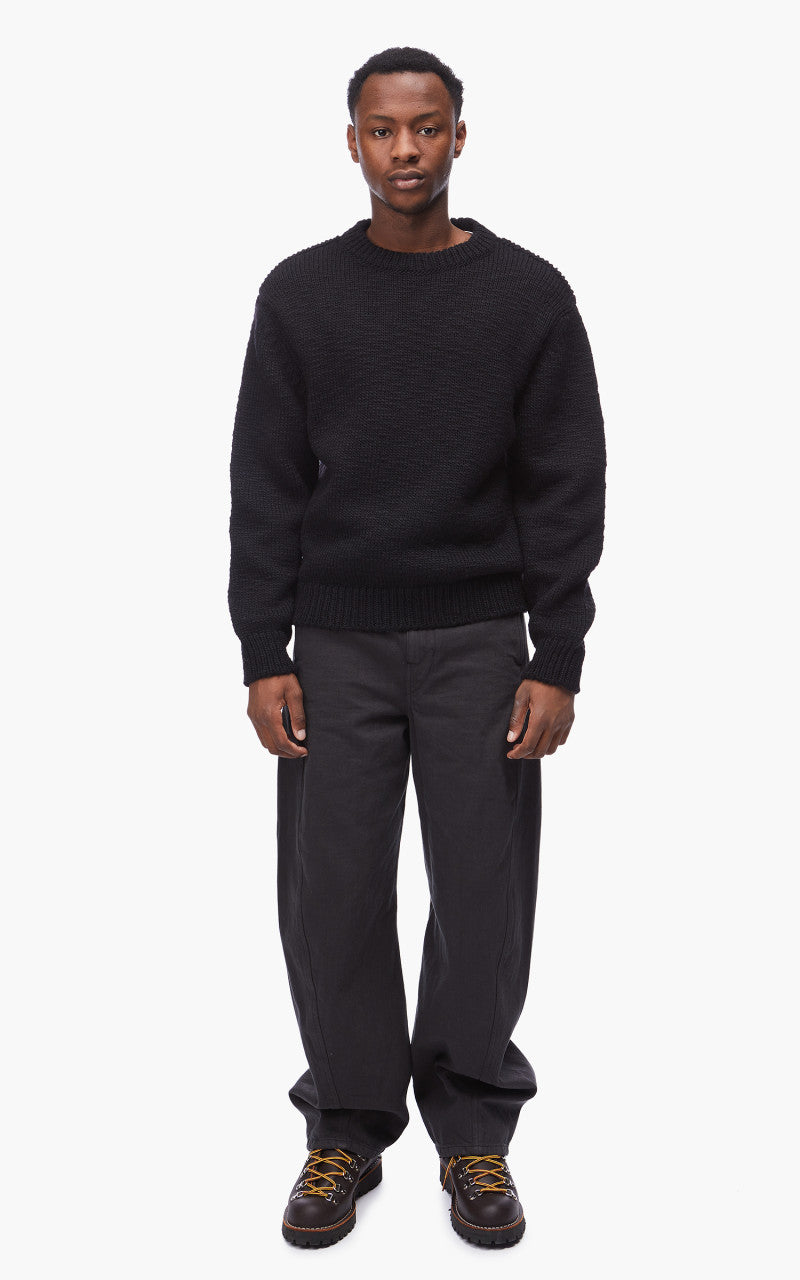 Lemaire Chunky Sweater Black