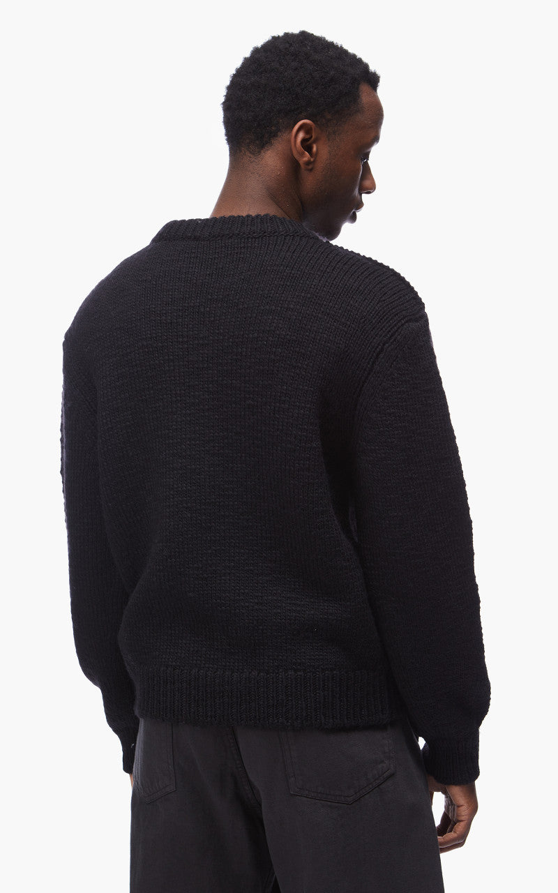 Lemaire Chunky Sweater Black