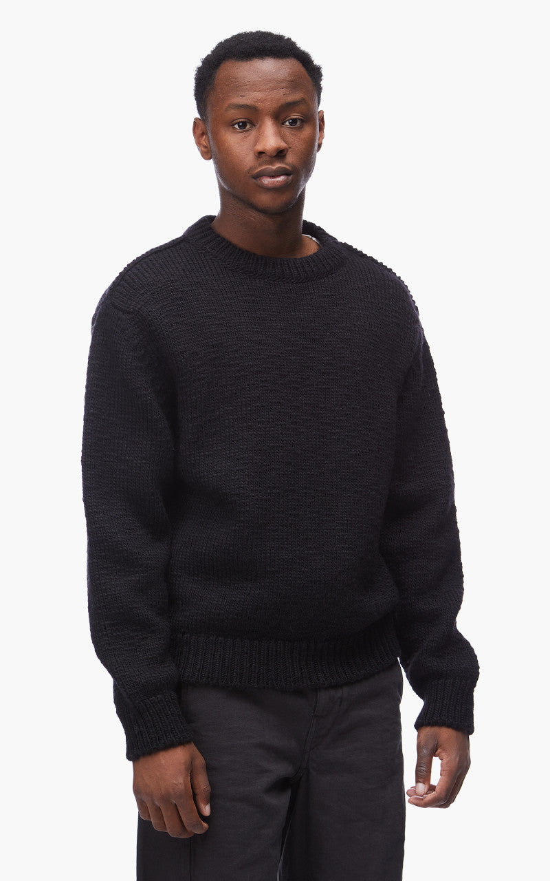Lemaire Chunky Sweater Black