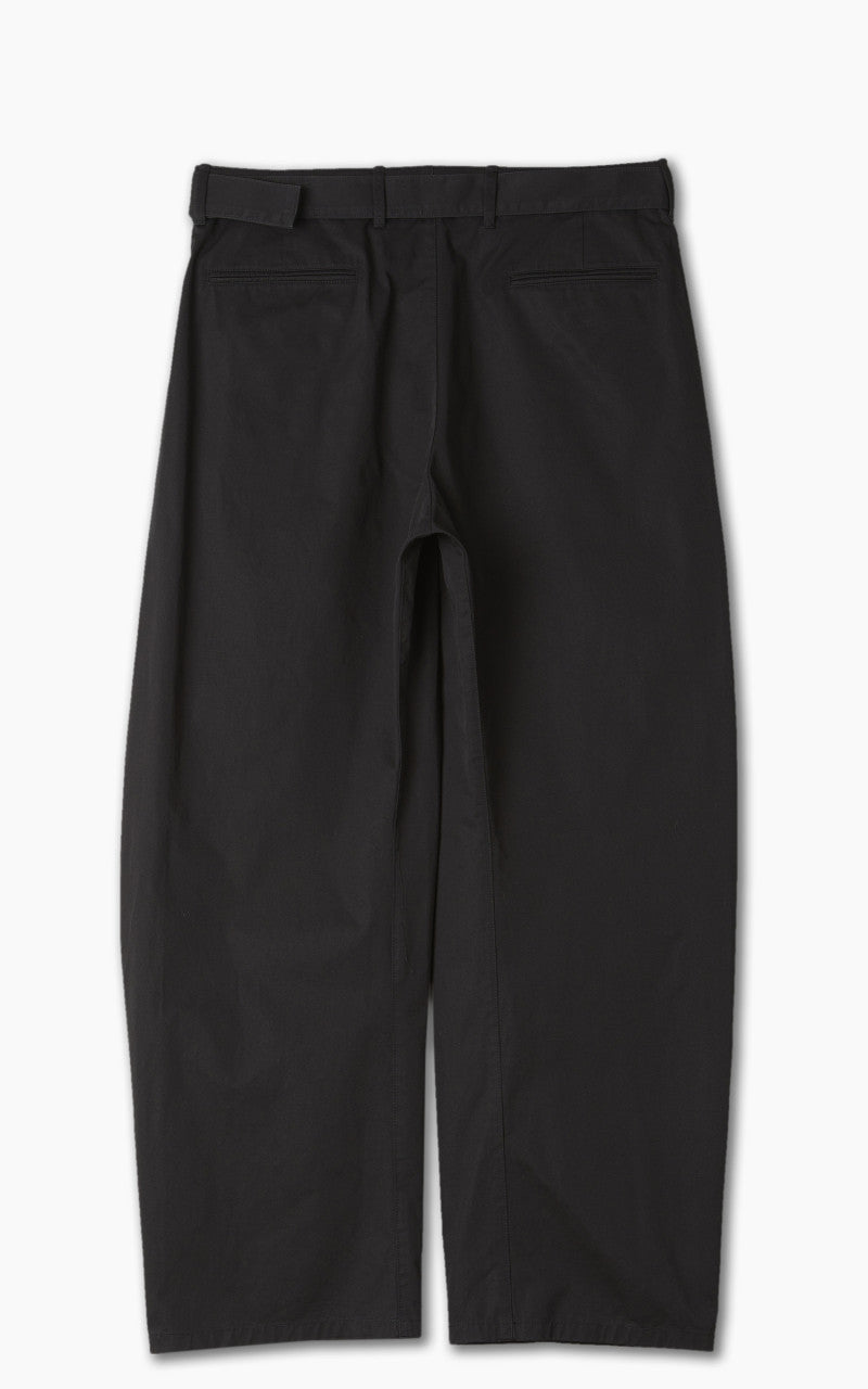 Lemaire Light Belted Twisted Pants Black