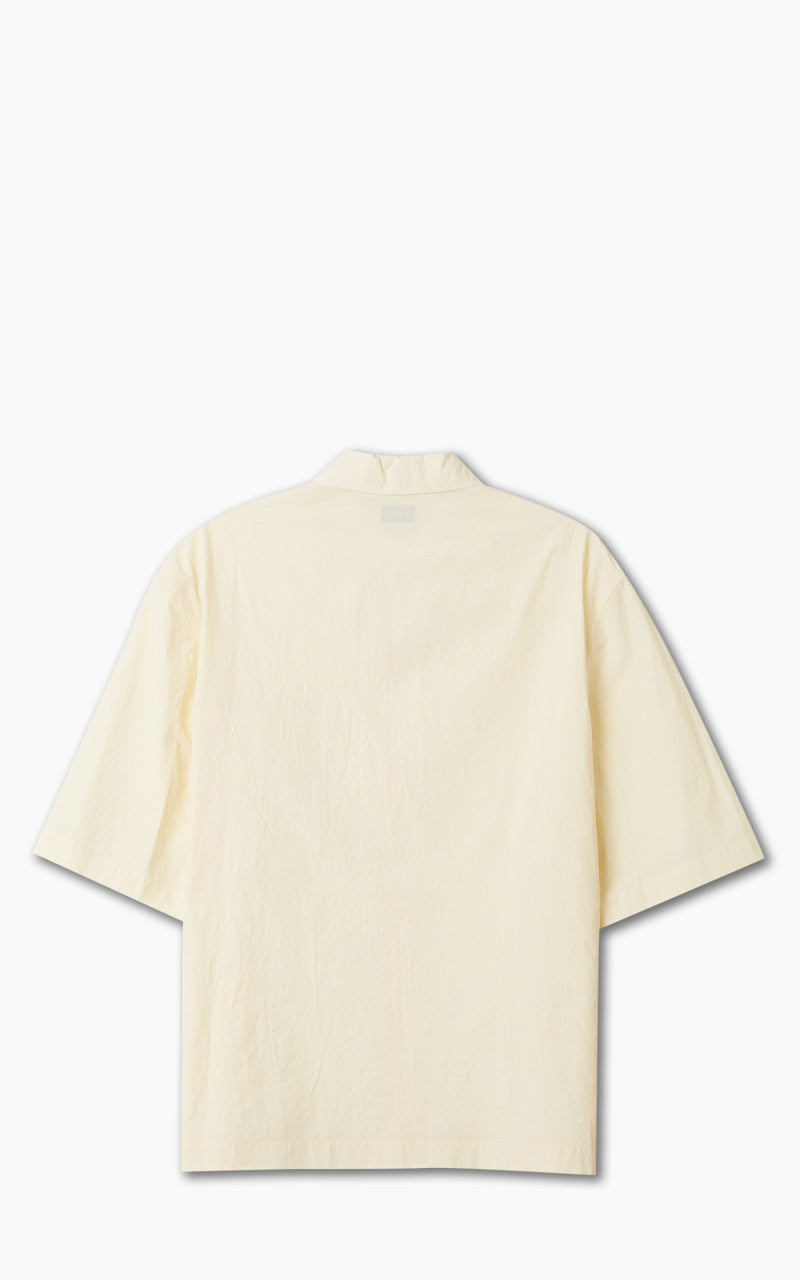 Lemaire Camp Collar Shirt Ecru