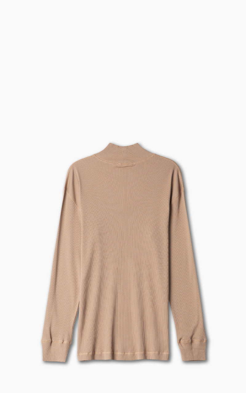 Lemaire Ribbed Turtleneck Raw Umber