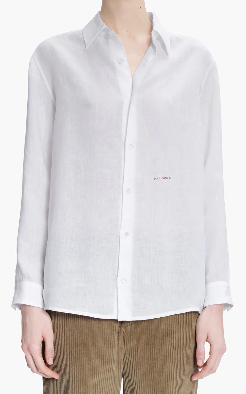 A.P.C. Chemisier Jeanne White
