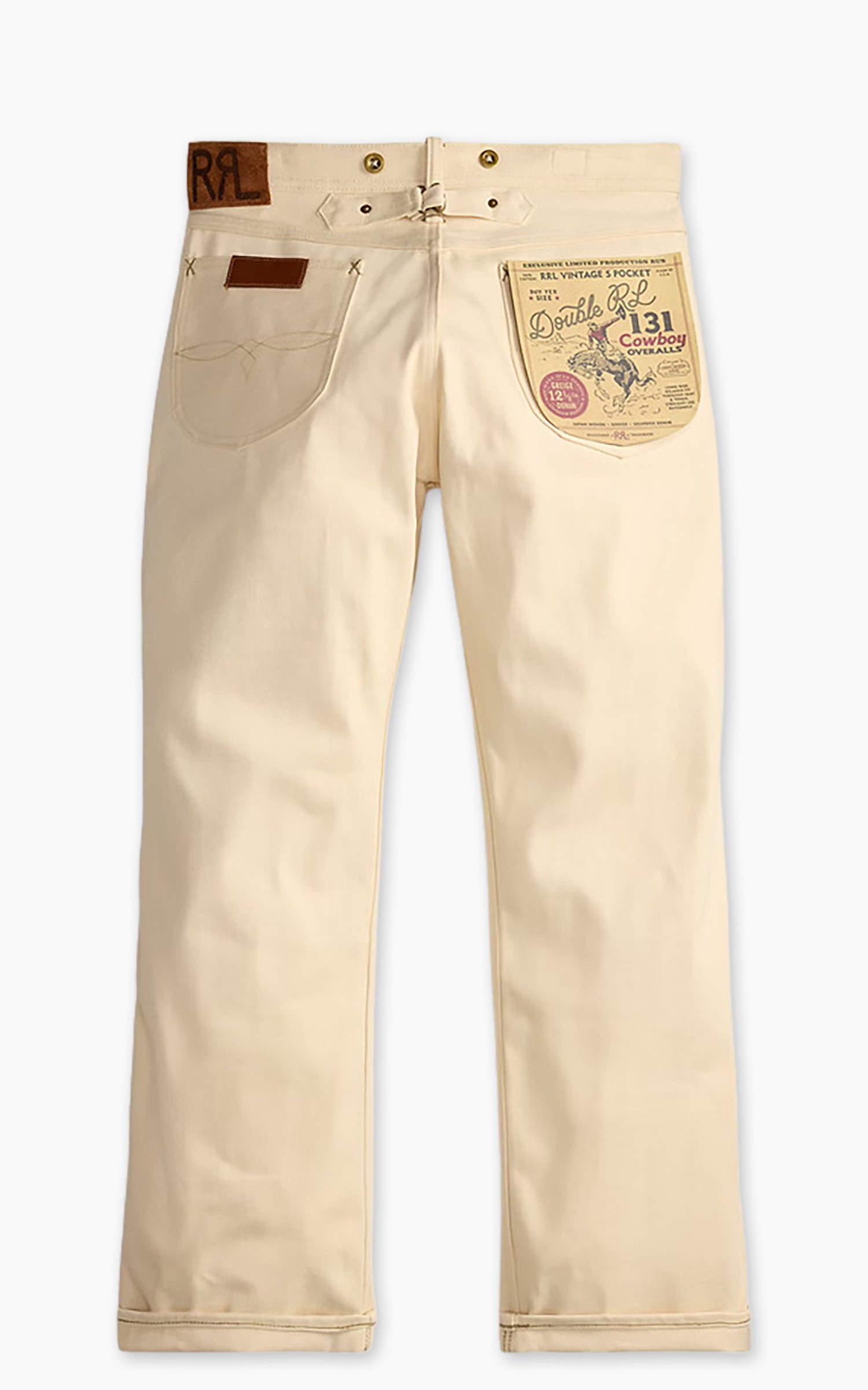 RRL Limited-Edition Seeded Selvedge Jean Natural Rinse