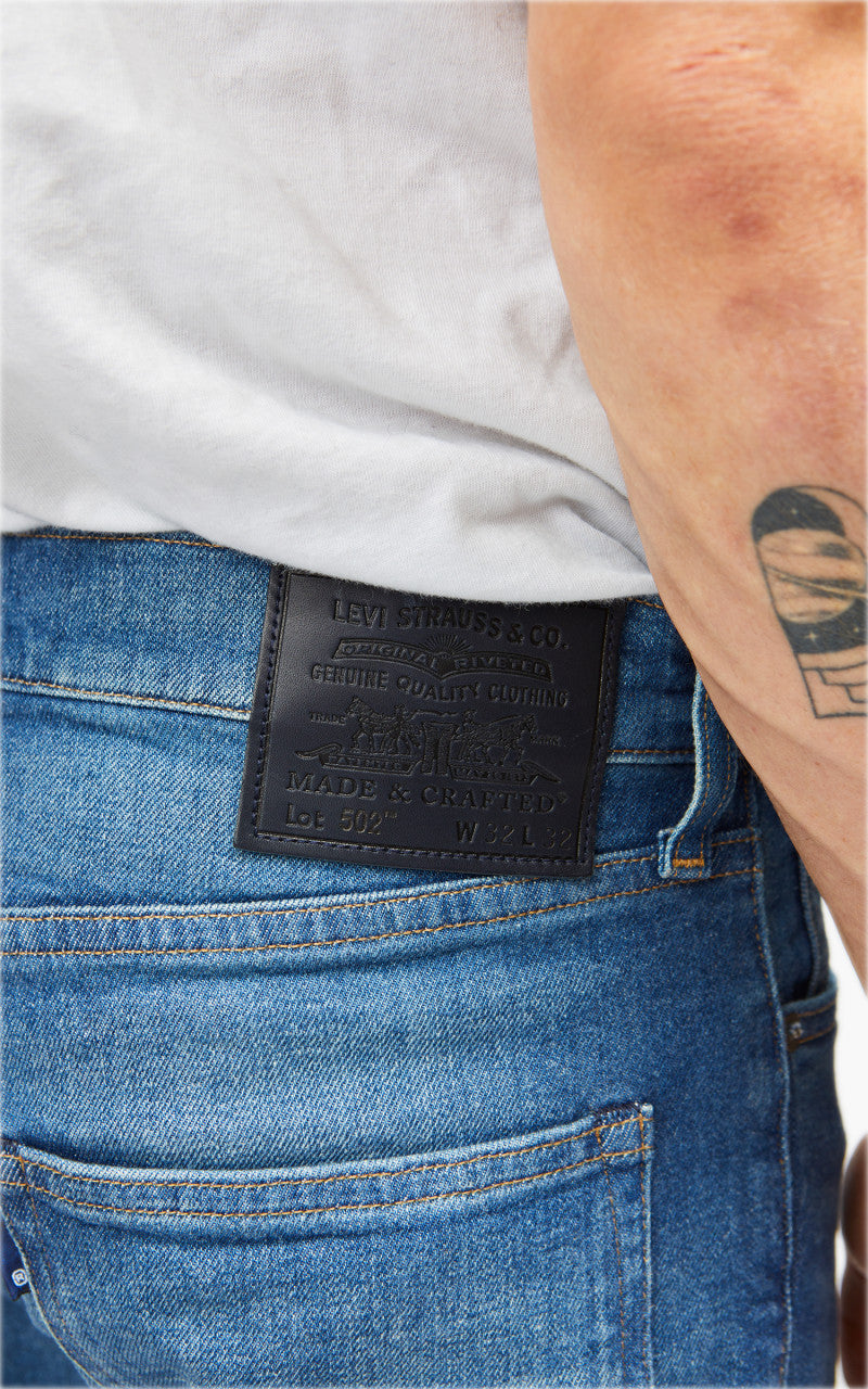 Levi's® Made & Crafted 502™ Hitchiti Indigo Worn In