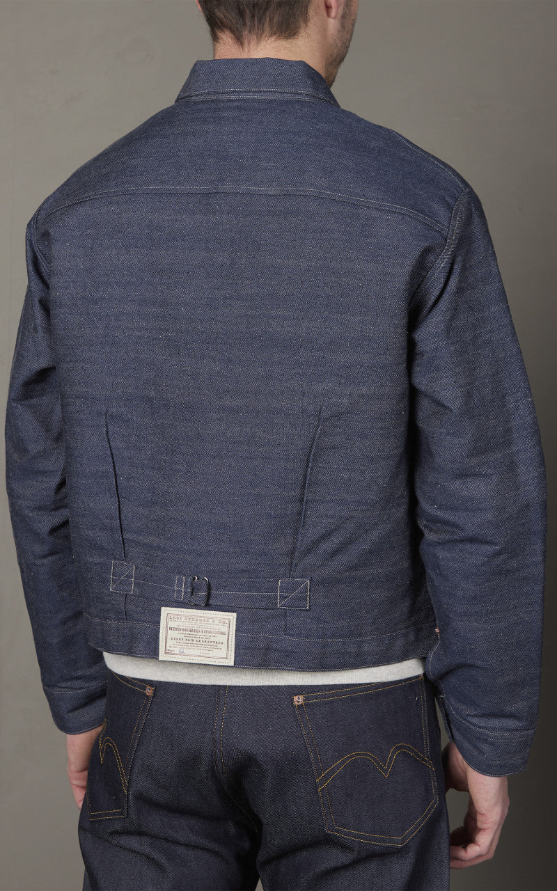 Levi's® Vintage Clothing 1879 Pleated Blouse Jacket Natural Indigo Rigid