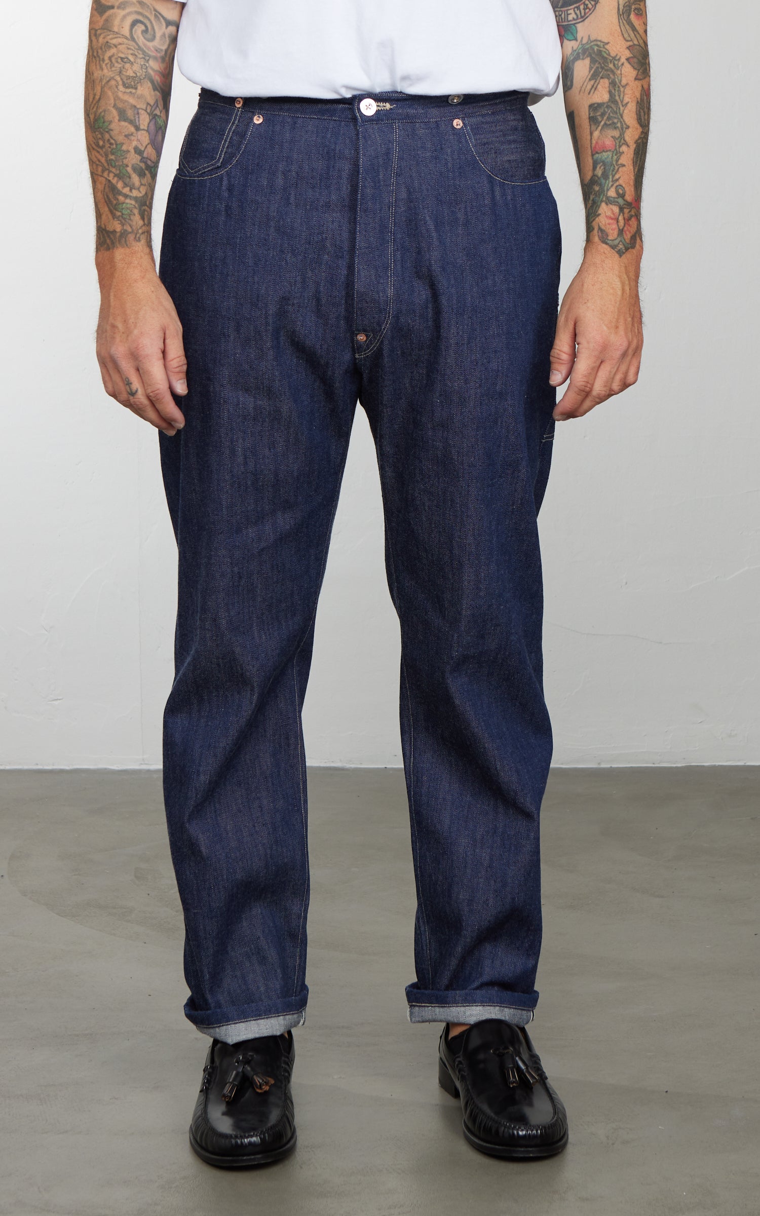 Levi's® Vintage Clothing 1870s Nevada Overall Rigid Indigo