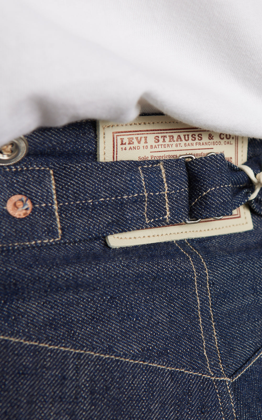 Levi's® Vintage Clothing 1870s Nevada Overall Rigid Indigo