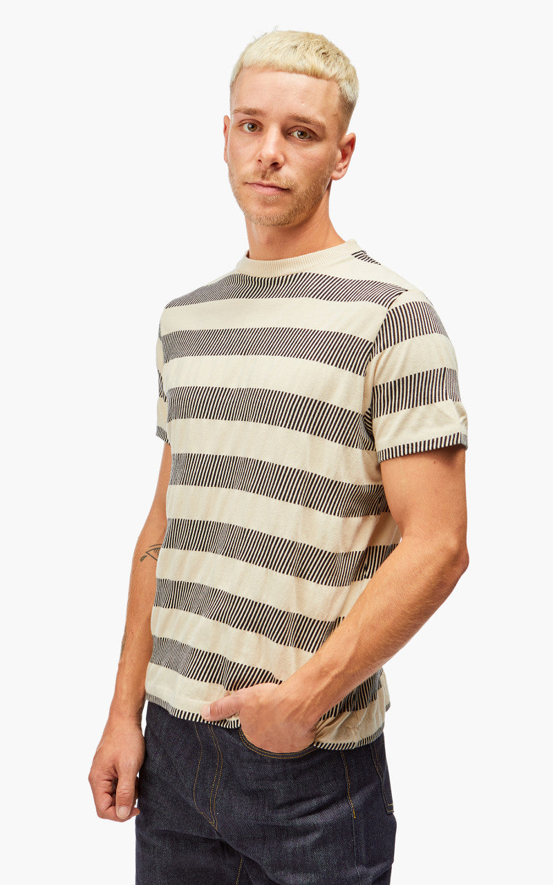 Levi's® Vintage Clothing 1960s Jacquard Tee Black and Ecru