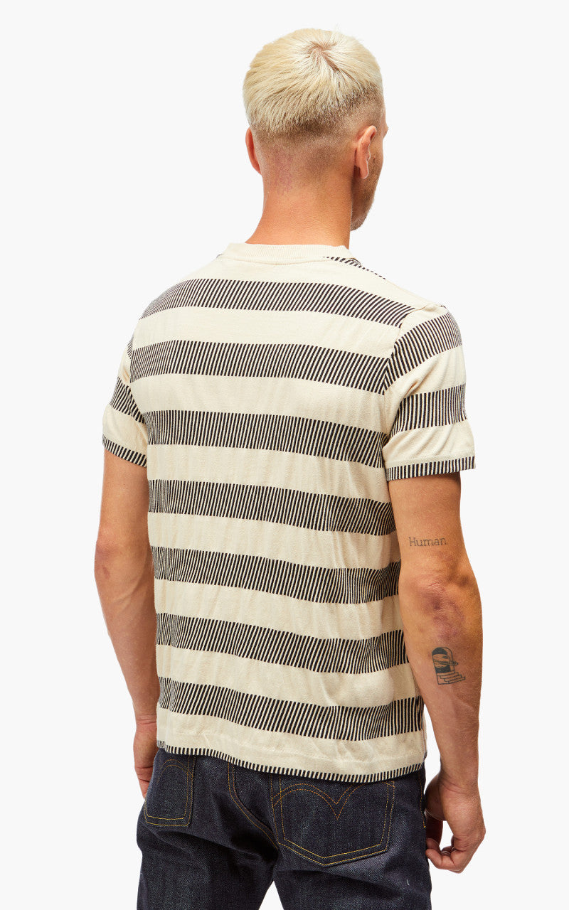 Levi's® Vintage Clothing 1960s Jacquard Tee Black and Ecru