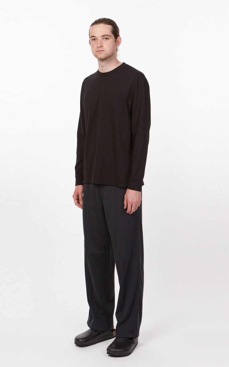 Lady White Co. Boxy L/S T Black