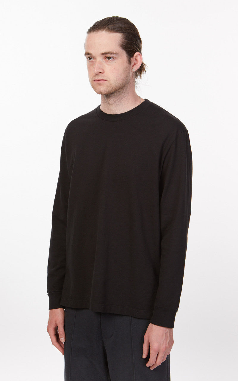 Lady White Co. Boxy L/S T Black