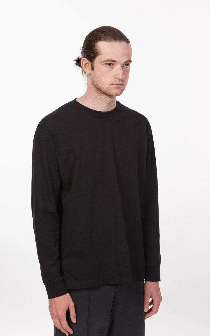 Lady White Co. Boxy L/S T Black