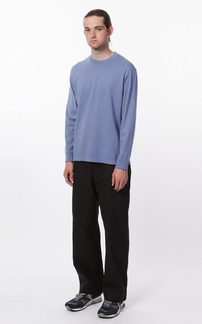 Lady White Co. Boxy L/S T Dust Blue