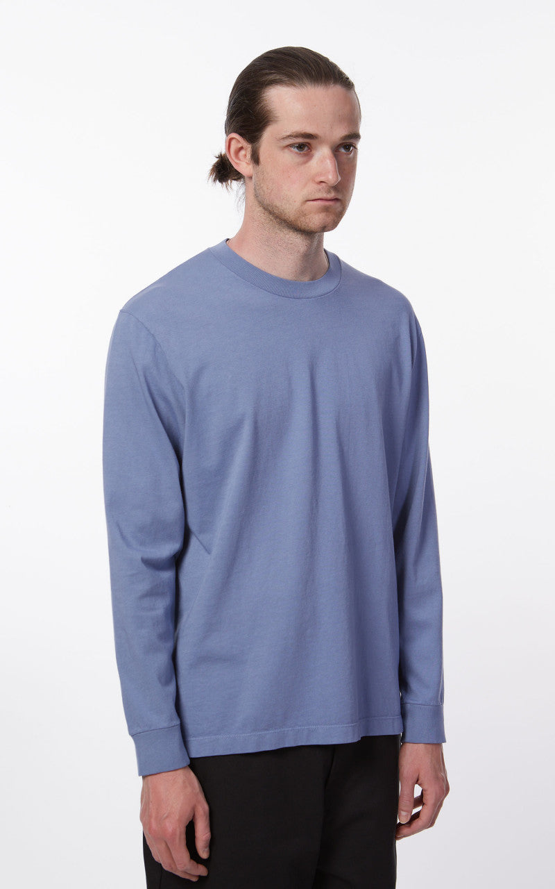 Lady White Co. Boxy L/S T Dust Blue